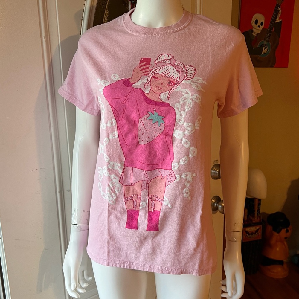 🍒💣 Kawaii anime style t-shirt - Picture 2 of 6